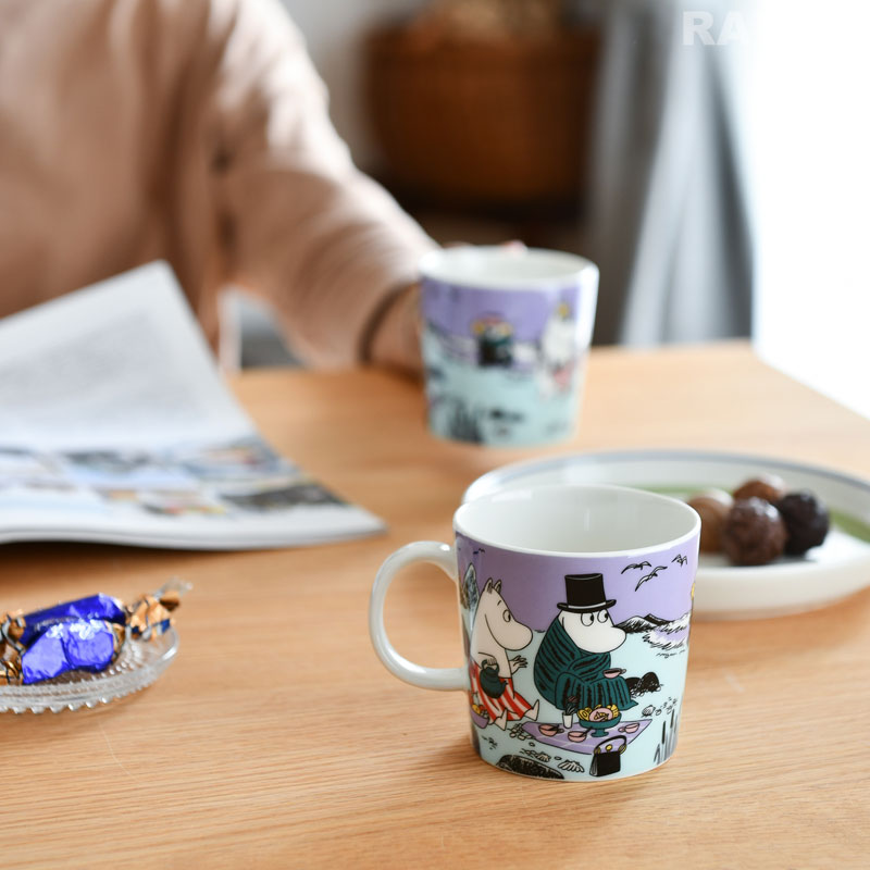 楽天市場】アラビア ムーミン マグカップ 300ml サマー ビーチデイ