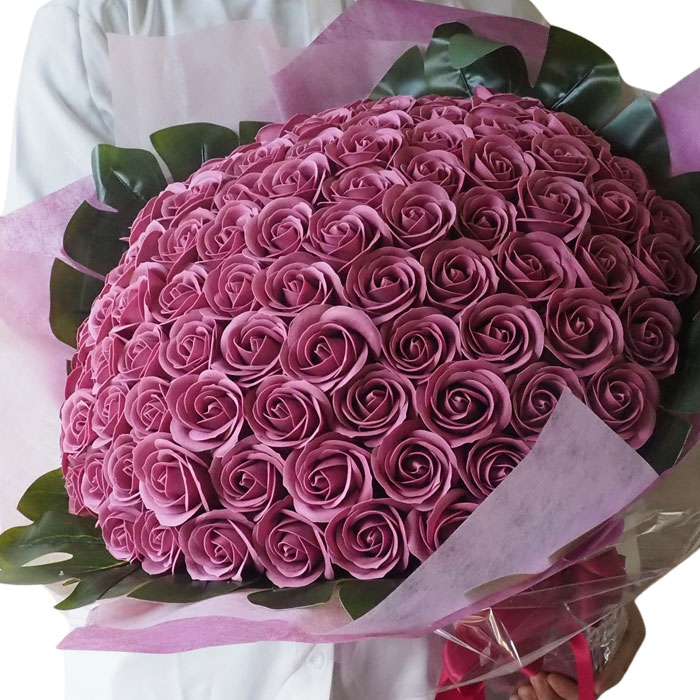 楽天市場】お好きな本数で選べる ソープフラワー花束 本数指定OK