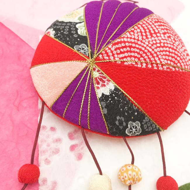 楽天市場】つるし飾り 置物 おしゃれ [毬-4 幸福 壁飾り 変わり下げ