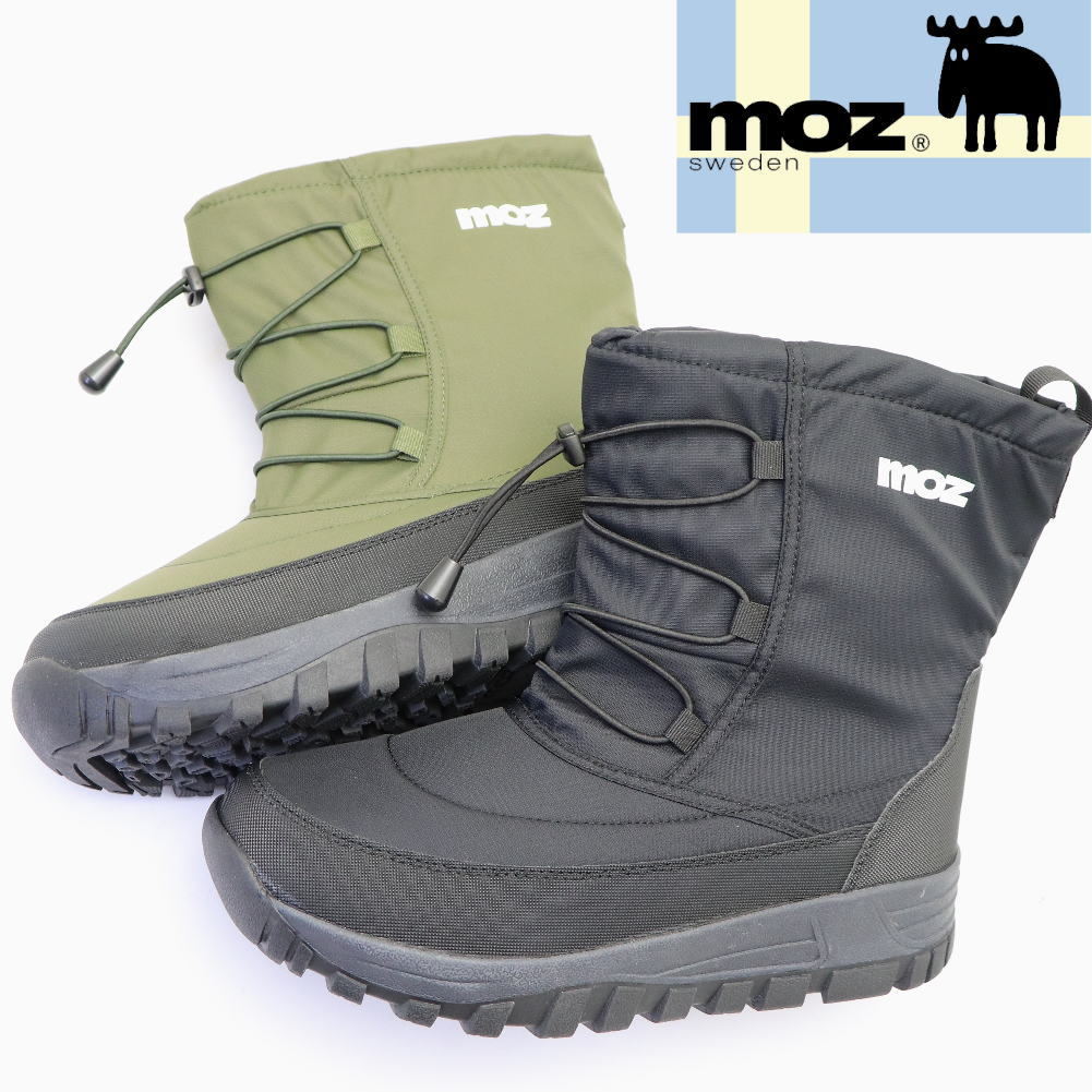 楽天市場】即納 MOZ モズ メンズ 防水 防寒 防滑 スノーブーツ