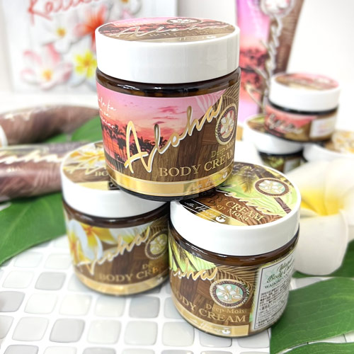 楽天市場】アイナ ボディクリーム プルメリア花エキス・ココナッツ