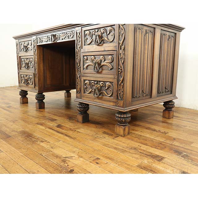 楽天市場】輸入家具 アンティーク デスク アンティーク家具 サイド