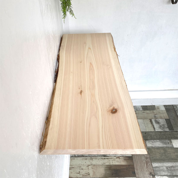 楽天市場】【送料無料】一枚板 無垢 ひのき 檜 桧 棚板 棚 カウンター