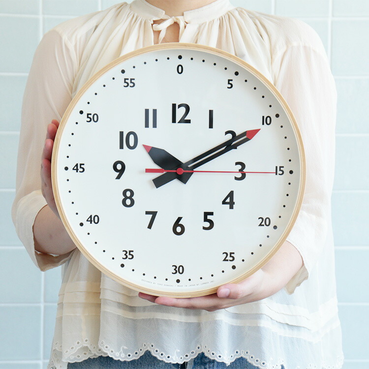楽天市場】壁掛けフック特典有☆アナログ時計 ふんぷんくろっく funpun