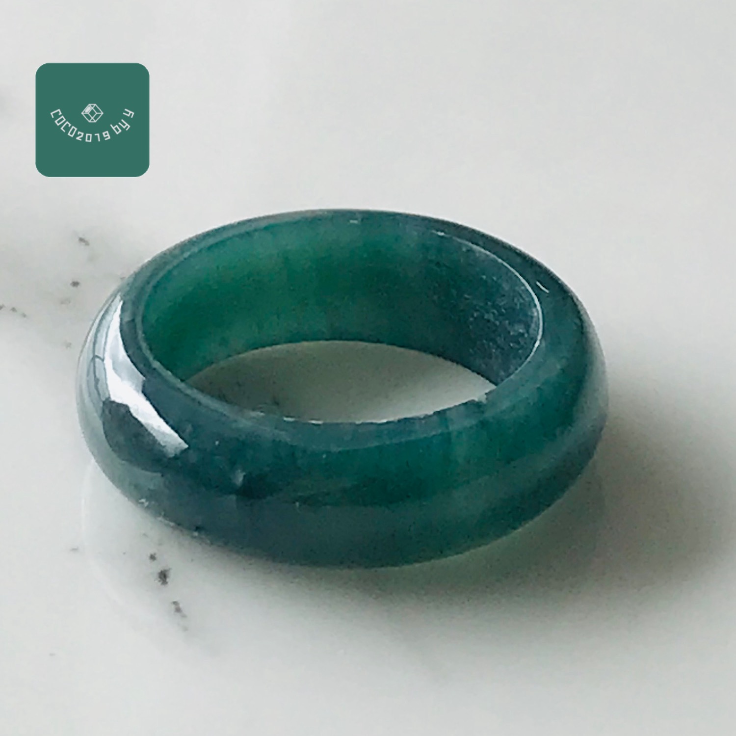 楽天市場】グアテマラ産 翡翠 ヒスイ jade くりぬき リング 天然石