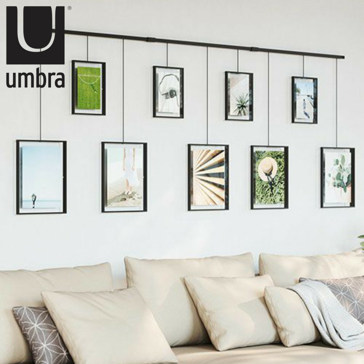 楽天市場】umbra フォトフレーム イグジビット 六切 2L判 壁掛け