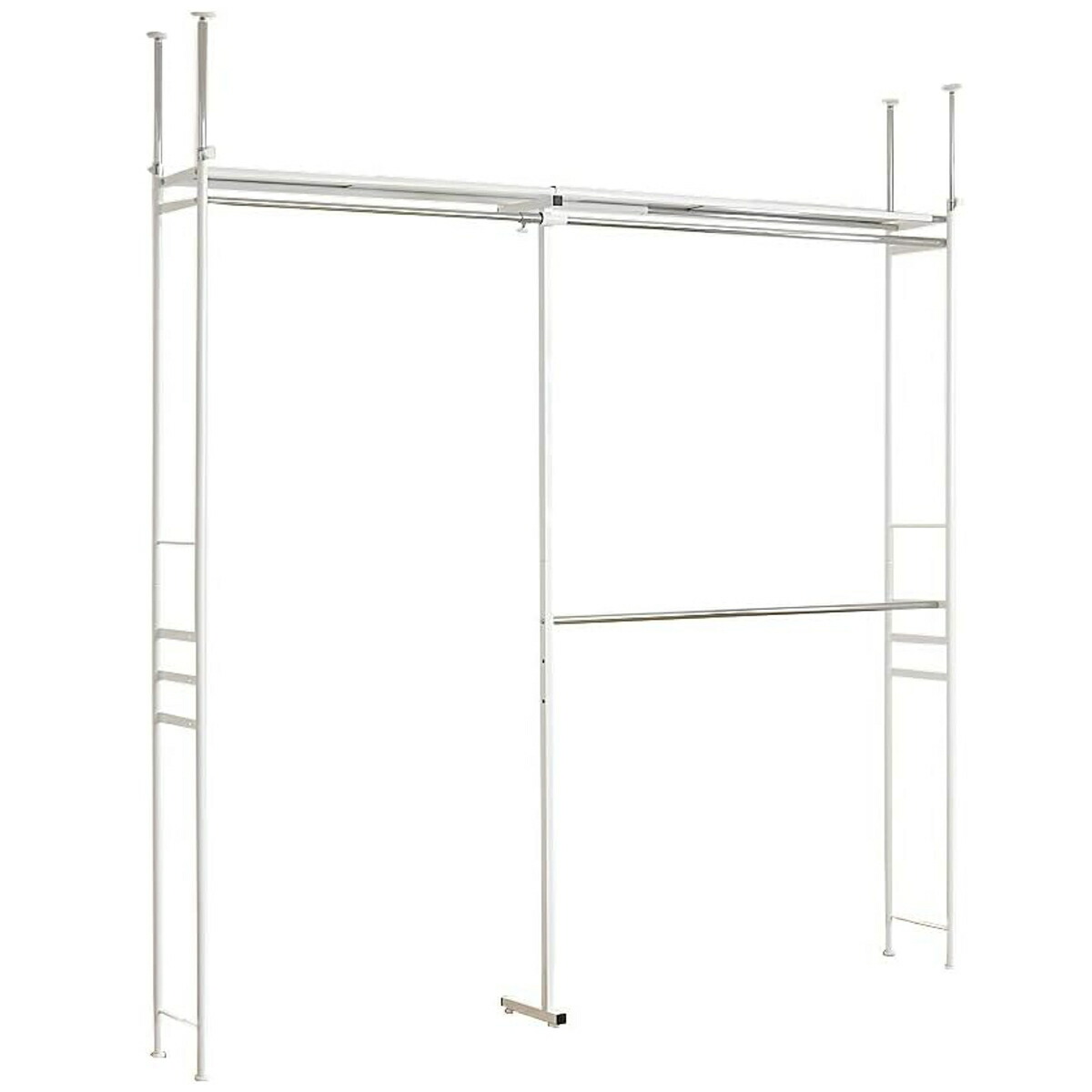 楽天市場】突っ張り ハンガーラック ハイタイプ スーパーワイド 幅140