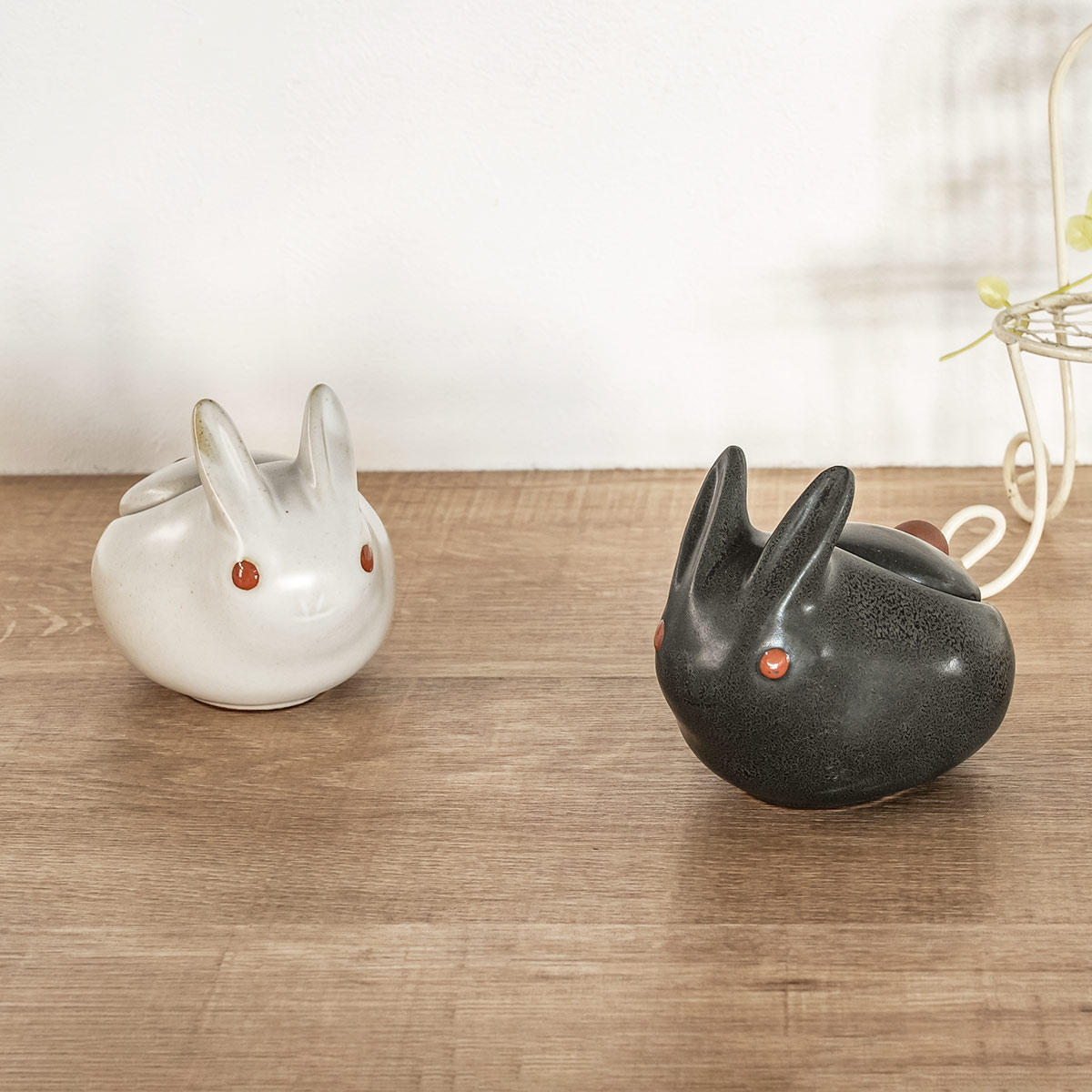 楽天市場】調味料入れ アイクラフトD うさぎポット （ 卓上 食洗機対応