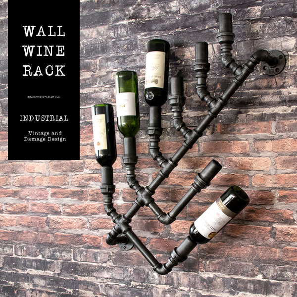 楽天市場】ワインラック ウォールラック キッチンラック ワイン収納