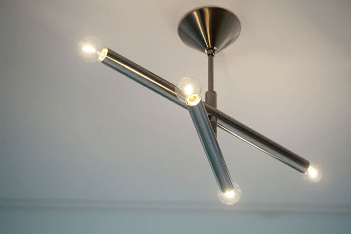 楽天市場】シーリングライト 【 Fonction 】 4灯 インダストリアル LED