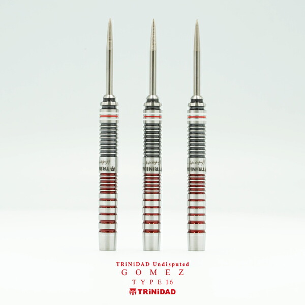 楽天市場】ダーツ バレル TRiNiDAD Undisputed GOMEZ16 山田勇樹 選手