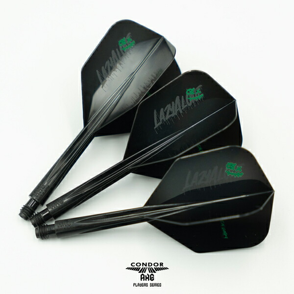 楽天市場】ダーツ フライト CONDOR AXE L4zyAlone 松吉輝宗 選手モデル