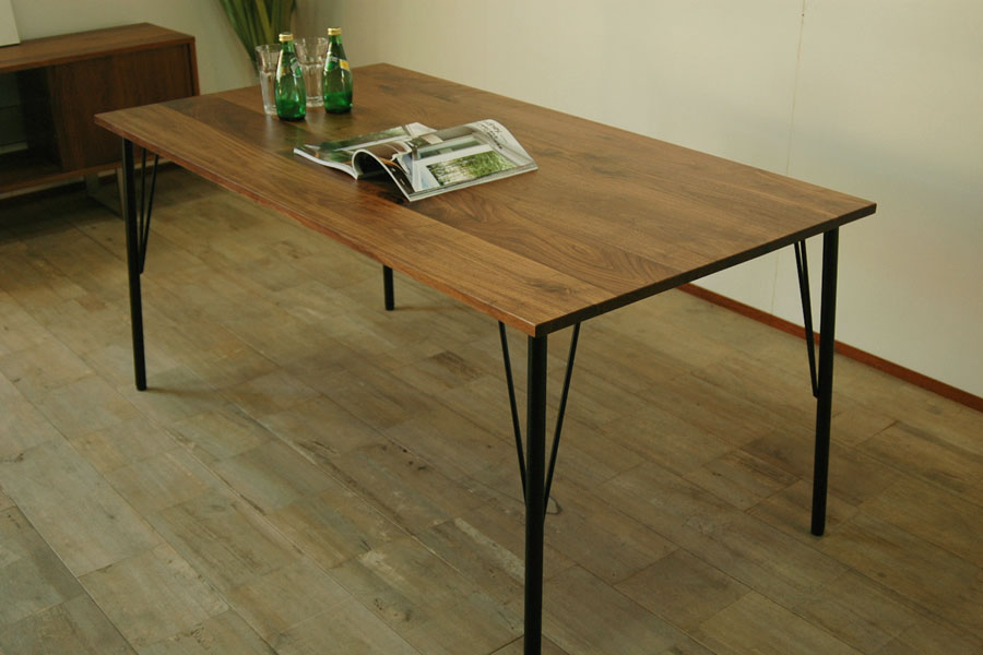 楽天市場】無垢ダイニングテーブル 天然木 無垢材 北欧家具