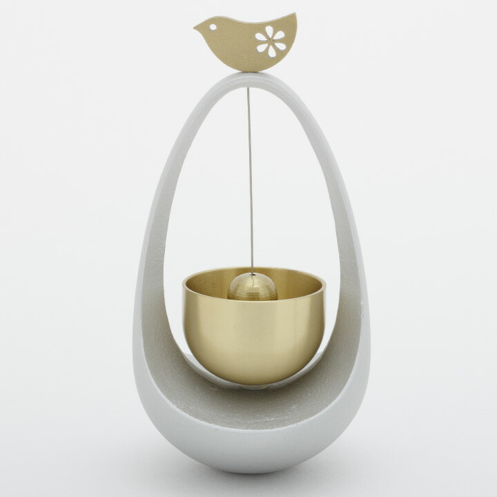 楽天市場】仏具 おりん まわりん 鳥 とり鈴 ベル モダン仏具 ミニおり