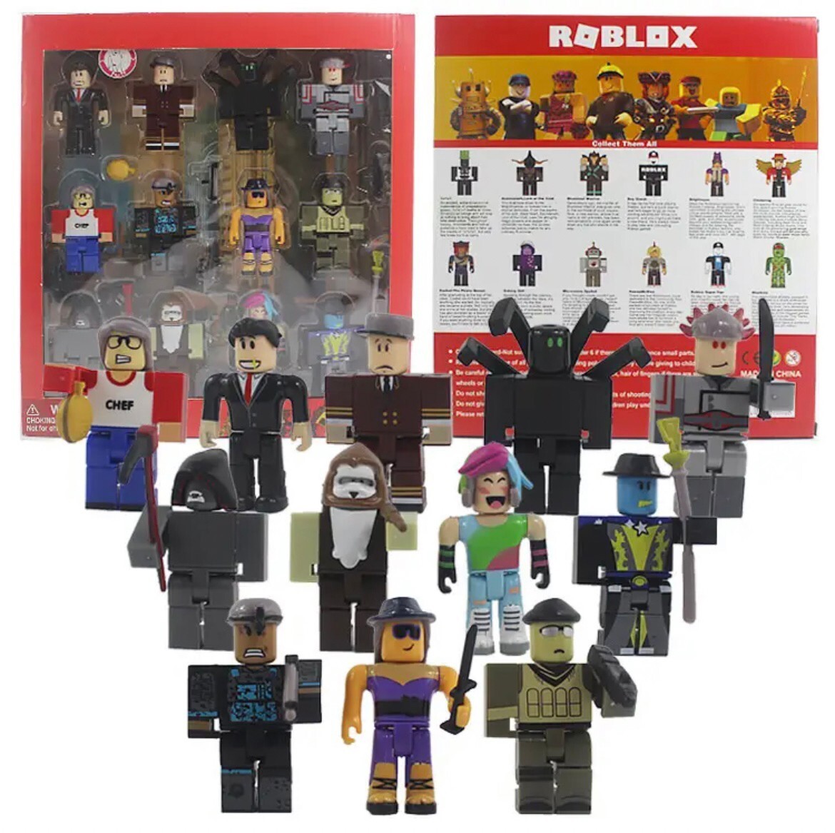 楽天市場】ROBLOX レジェンド (12個パック) アクションフィギュア 箱