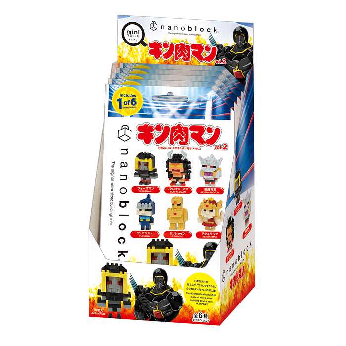 楽天市場】ナノブロック ミニナノ キン肉マン vol.2BOX| グッズ 大人
