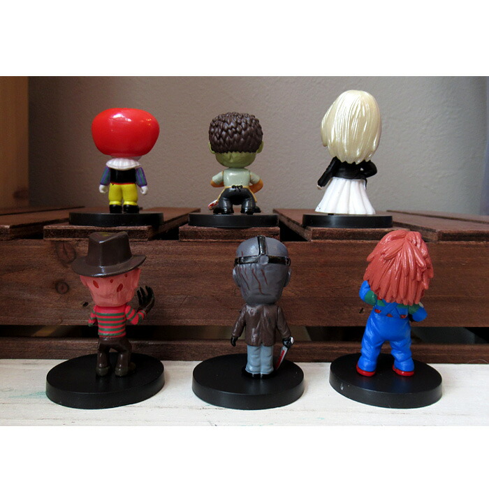楽天市場】フィギュア 6体セット ホラー映画 キャラクター 雑貨 ミニ