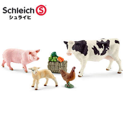 楽天市場】シュライヒ 動物フィギュア セット はじめてのファーム