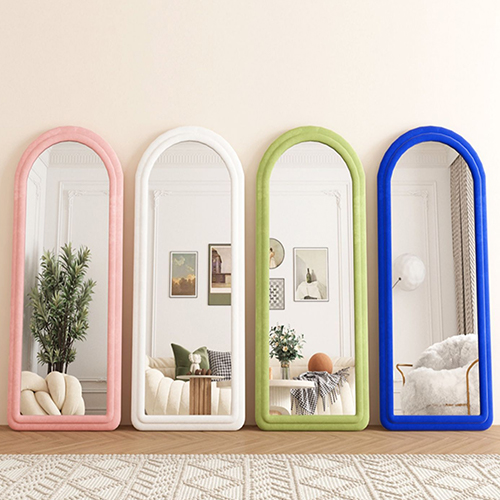 全身鏡 韓国風 クマ 可愛い 160cmx60cm ビロードフレーム2206‐9 全身鏡