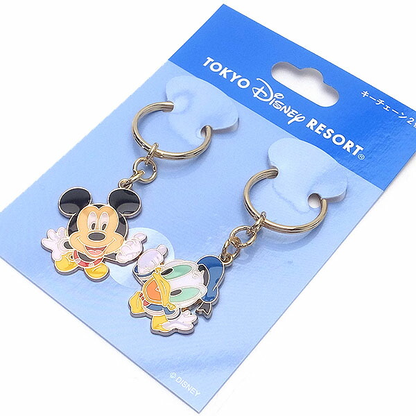 楽天市場】ミッキー＆ドナルド キーチェーン キーホルダー ミッキー