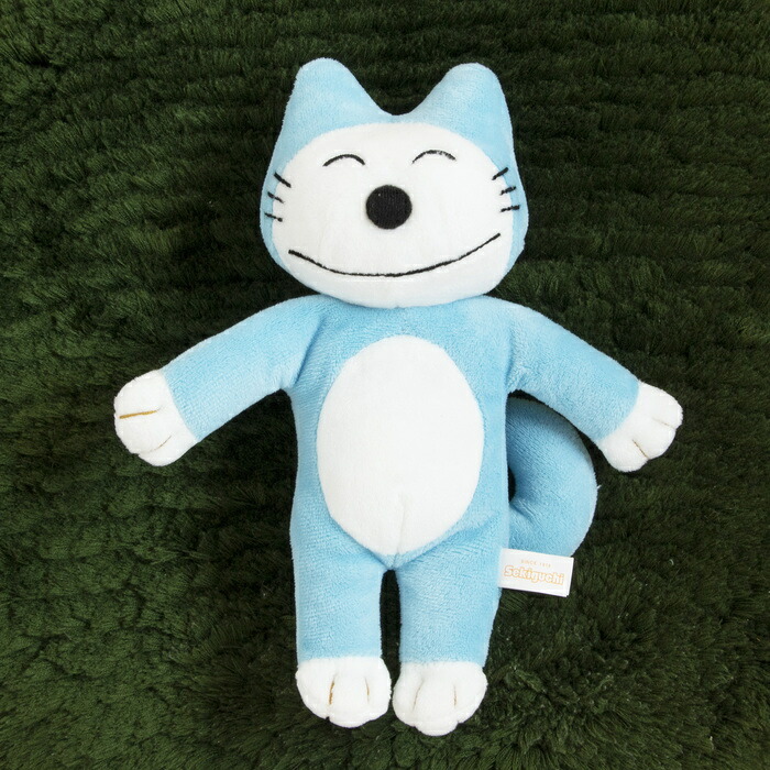 楽天市場】11ぴきのねこ ぬいぐるみS ブルー にんぎょう 人形 馬場