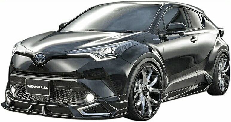 楽天市場】【M's】トヨタ C-HR（H28.12-）WALD SPORTS LINE エアロ 3P