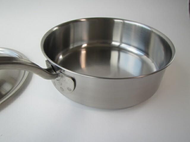 楽天市場】プロデンジ片手浅型鍋 18cm 蓋付 日本製デンジ ソテーパン