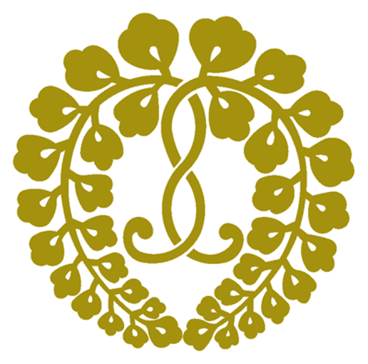 楽天市場】家紋ステッカー 九条藤 13cmサイズ 家紋番号-240