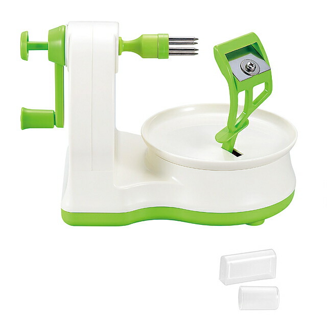 楽天市場】味わい食房 日本製 クルクルりんごの皮むき器 ARK-691