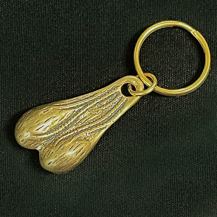 楽天市場】真鍮 ブルズボールキーリング キーホルダー 牛の睾丸