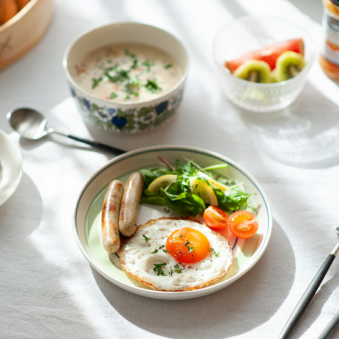 楽天市場】クロッカス／Krokus プレート 19cm グリーン（アラビア