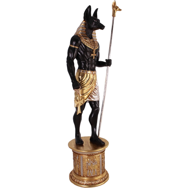 楽天市場】FRPオブジェ 古代エジプト死者の神アヌビス置物 エジプト