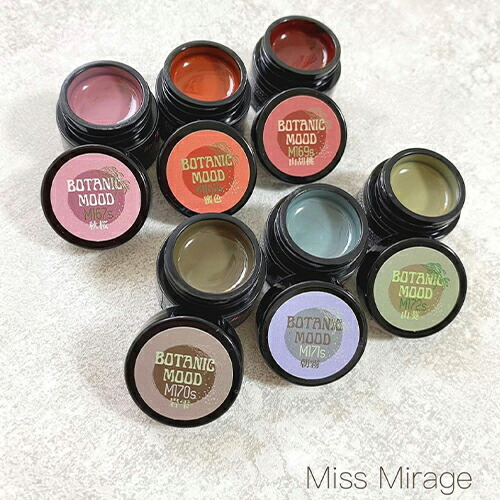楽天市場】Miss Mirage ミスミラージュ BOTANIC MOOD 新色6色セット＋