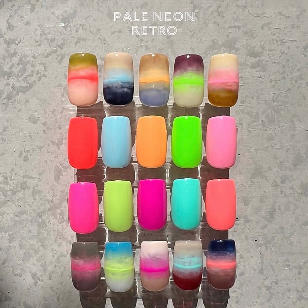 楽天市場】lem. レム カラージェル ペールネオンレトロ シリーズ 10色
