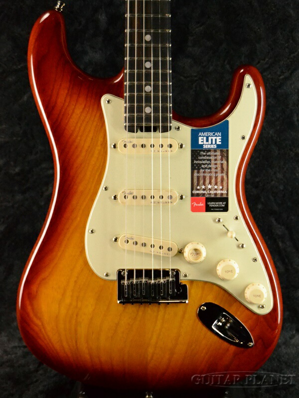 楽天市場】Fender USA American Elite Stratocaster - Tobacco