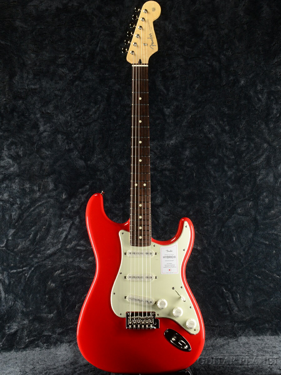 楽天市場】Fender Made In Japan Hybrid II Stratocaster -Modena Red
