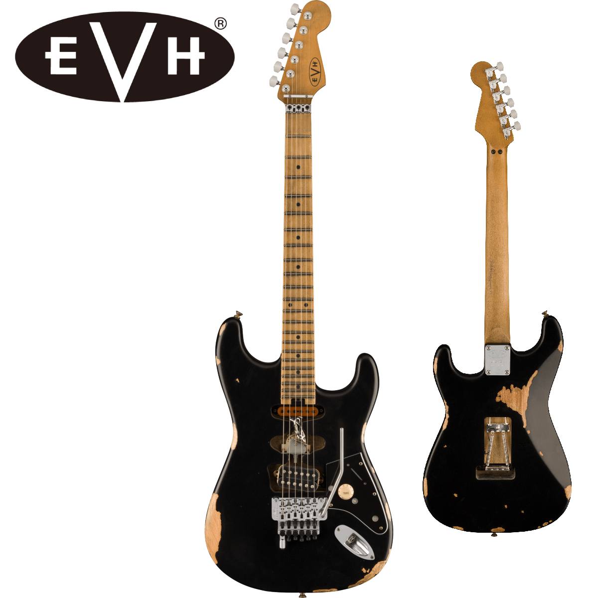楽天市場】EVH Frankenstein Relic Series -Black- 新品[エディ