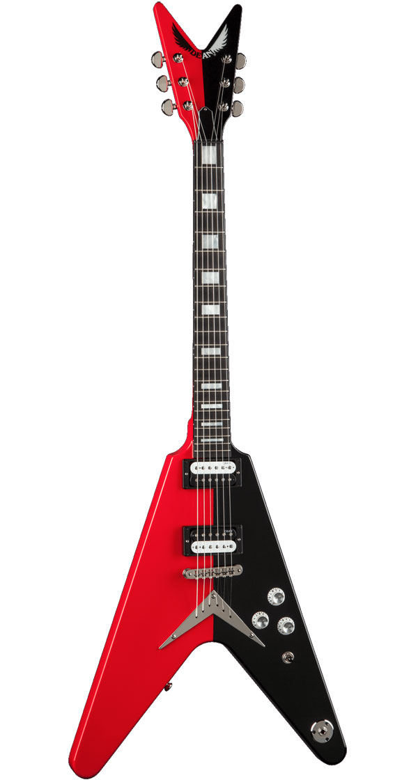 楽天市場】DEAN USA（ディーン）Michael Schenker V Red/Black Limited