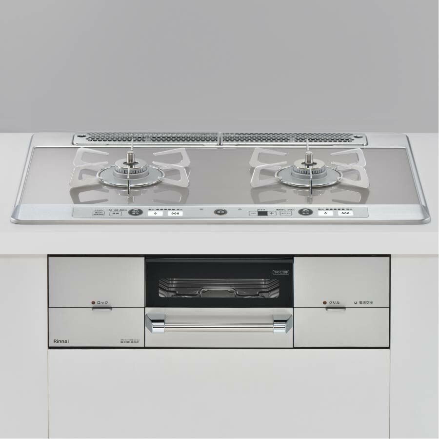楽天市場】リンナイビルトインコンロ 2口の通販