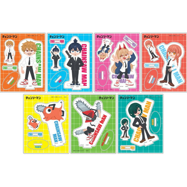 楽天市場】チェンソーマン アクリルスタンド コレクション 全7種セット