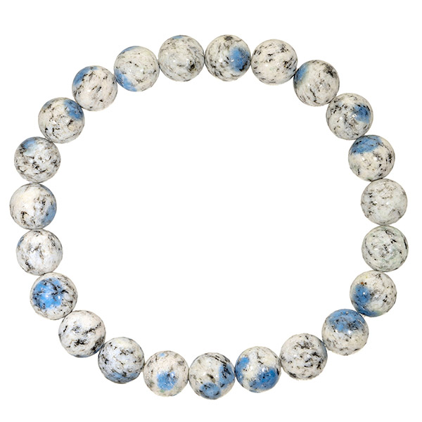 楽天市場】k2ストーン アズライトイングラナイト ブレスレット 8.5mm