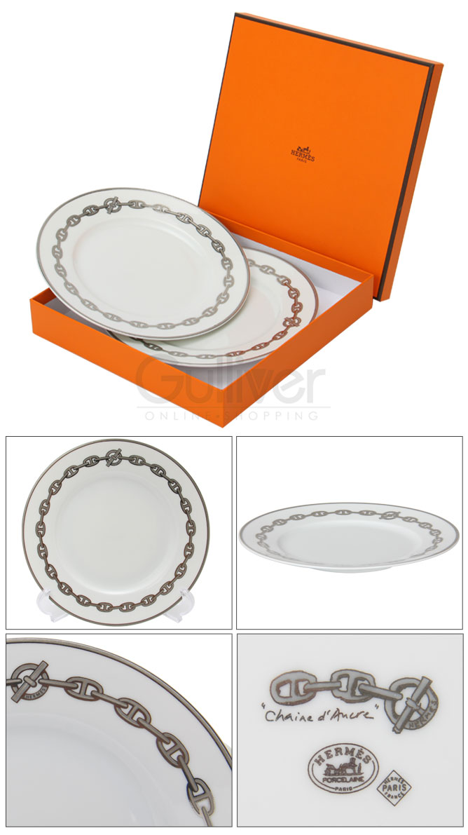 楽天市場】Hermes （エルメス） シェーヌダンクル プラチナ Chaine d