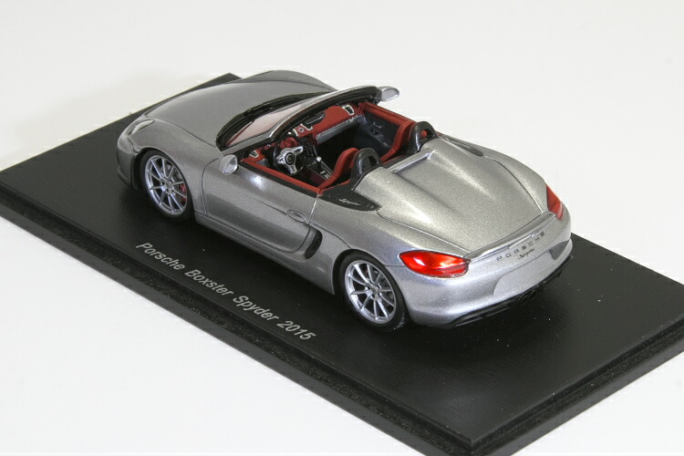 楽天市場】スパーク 1/43 ポルシェ ボクスター スパイダー 981 2015