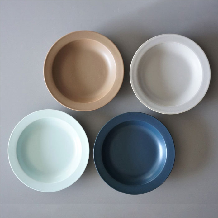 楽天市場】【ふるさと納税】【波佐見焼】DAILY MAT 20cm リム皿 お皿 4