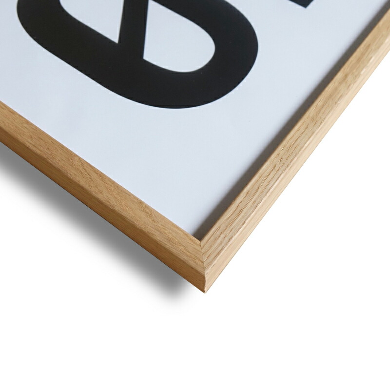 楽天市場】30×40 cm オーク ポスターフレーム Paper Collective 木製