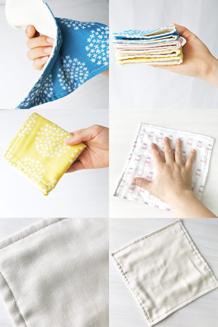 楽天市場】[カット済]おまかせ3点セット【ガーゼハンカチ】簡単 生地