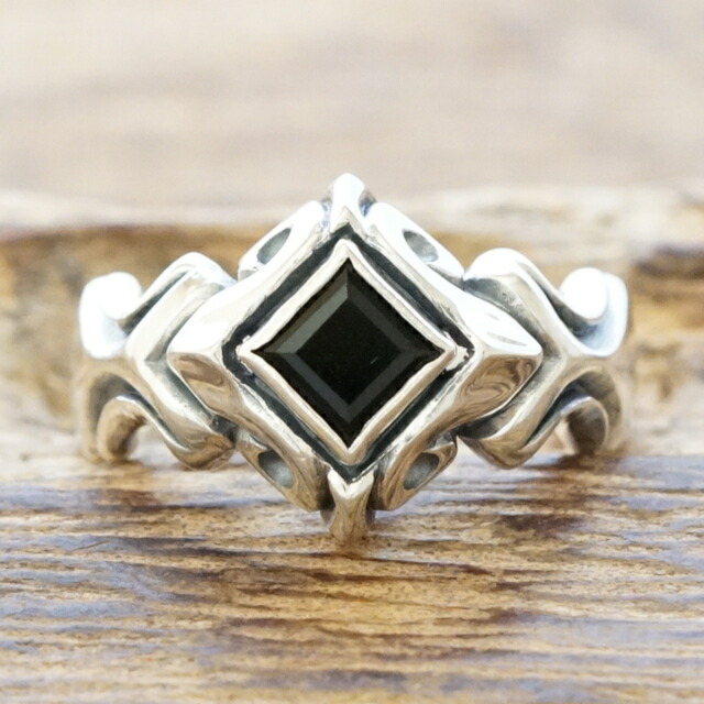 楽天市場】エムズコレクション(M's collection)オニキス リング メンズ