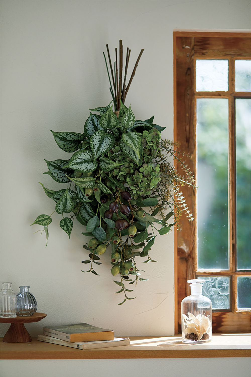 楽天市場】紫陽花 あじさい 造花 おしゃれ アジサイ ブルー 青 緑