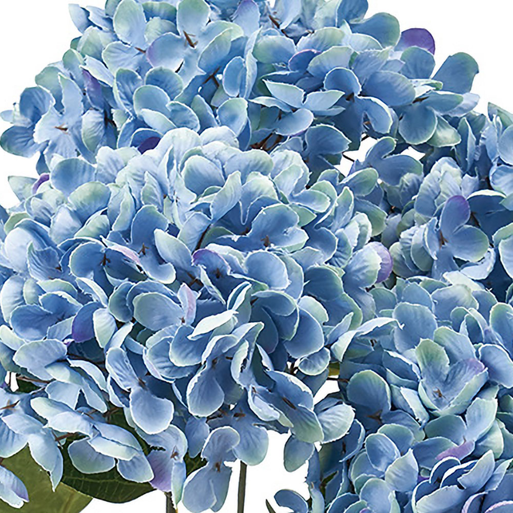 楽天市場】紫陽花 あじさい 造花 おしゃれ アジサイ ブルー 青 緑