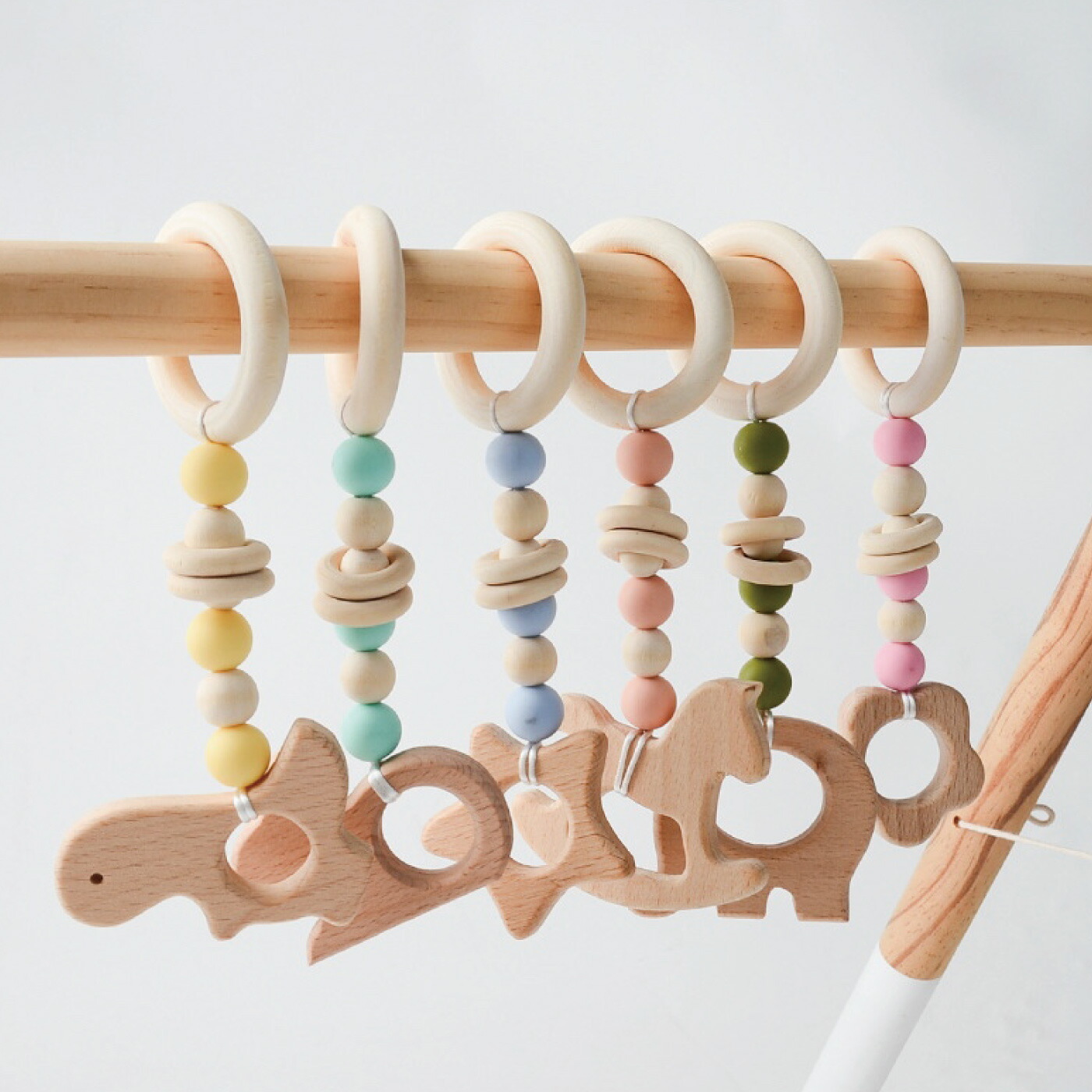 楽天市場】2/25 P5倍☆木の歯がため 選べる全6種類 対象年齢5か月頃